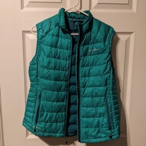 Women's down filled vest